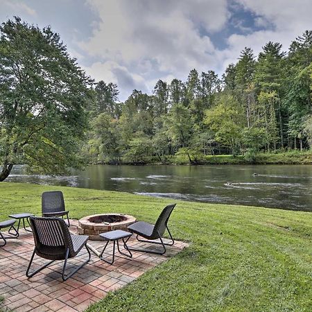 Rivers Edge - Ultimate Riverfront Getaway Hayesville Ngoại thất bức ảnh